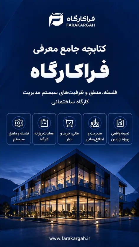 جلد کتابچه جامع معرفی فراکارگاه
